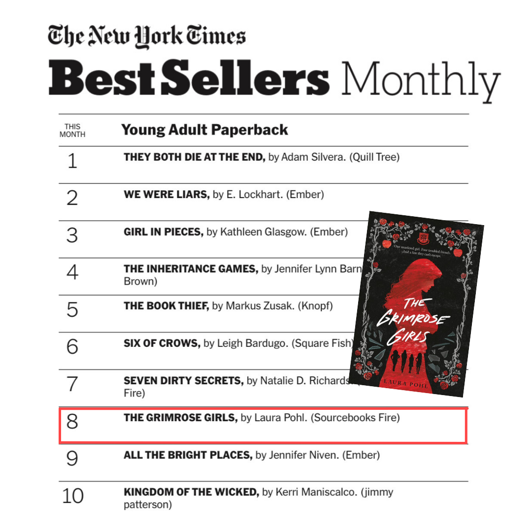 I'm a New York Times Bestselling author! Laura Pohl